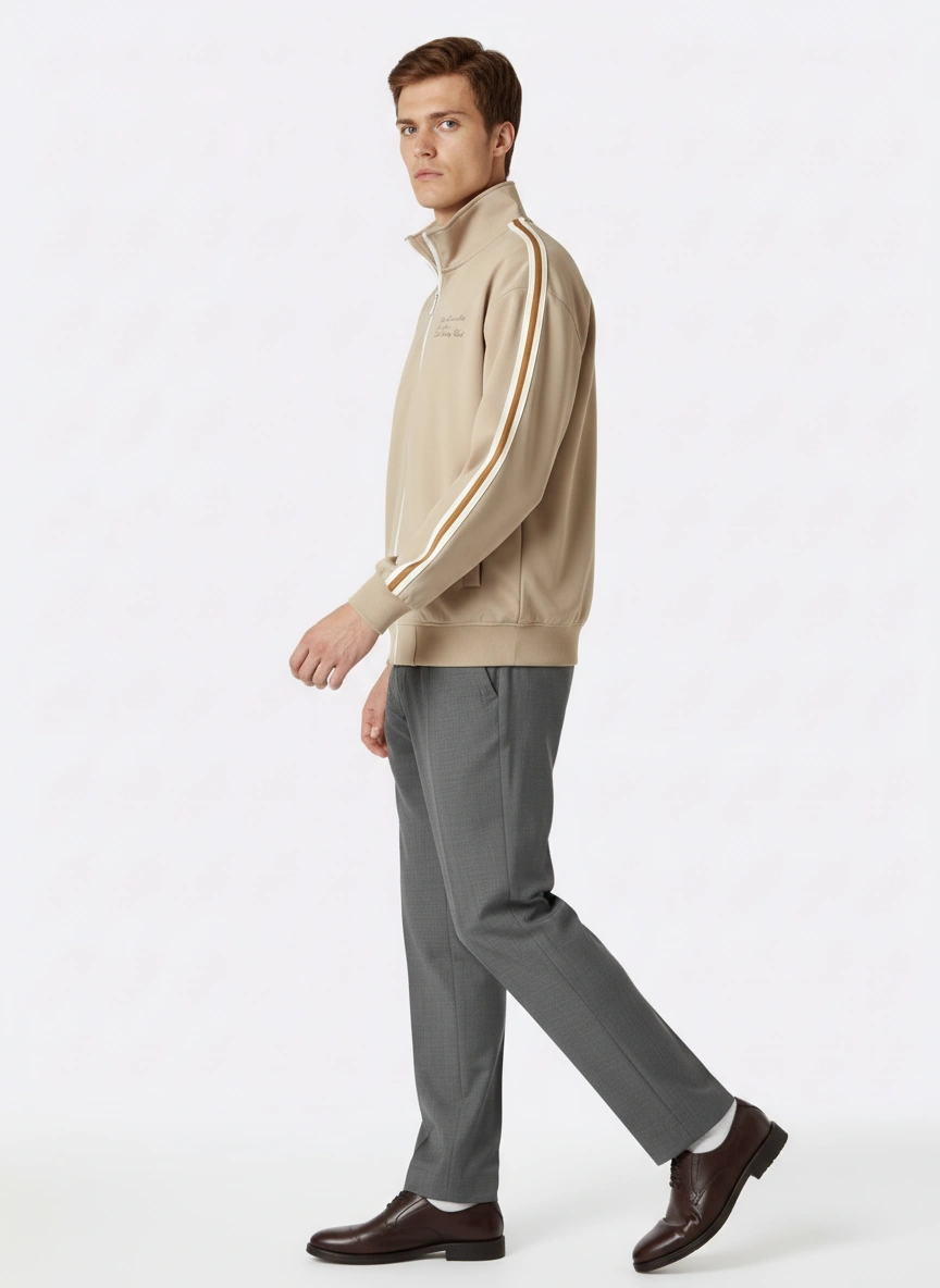 Country Club Script Track Jacket