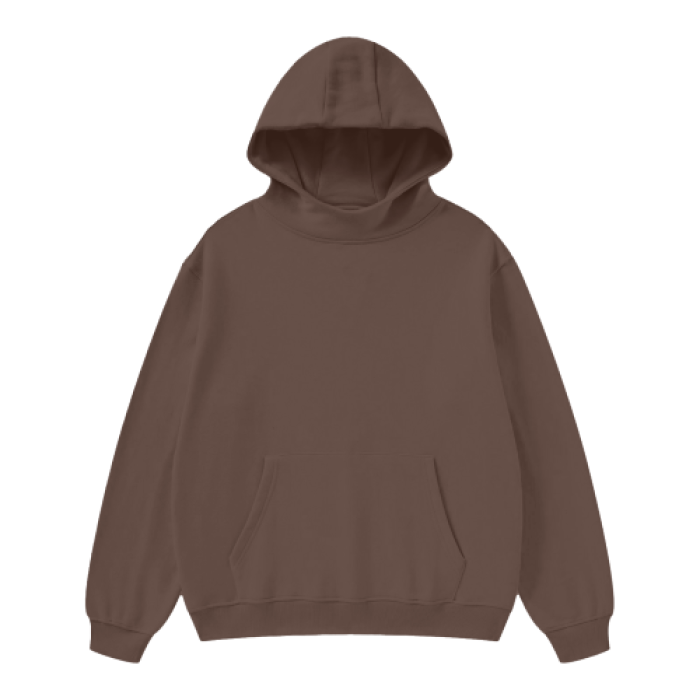Elevated Basic High Neck Hoodie