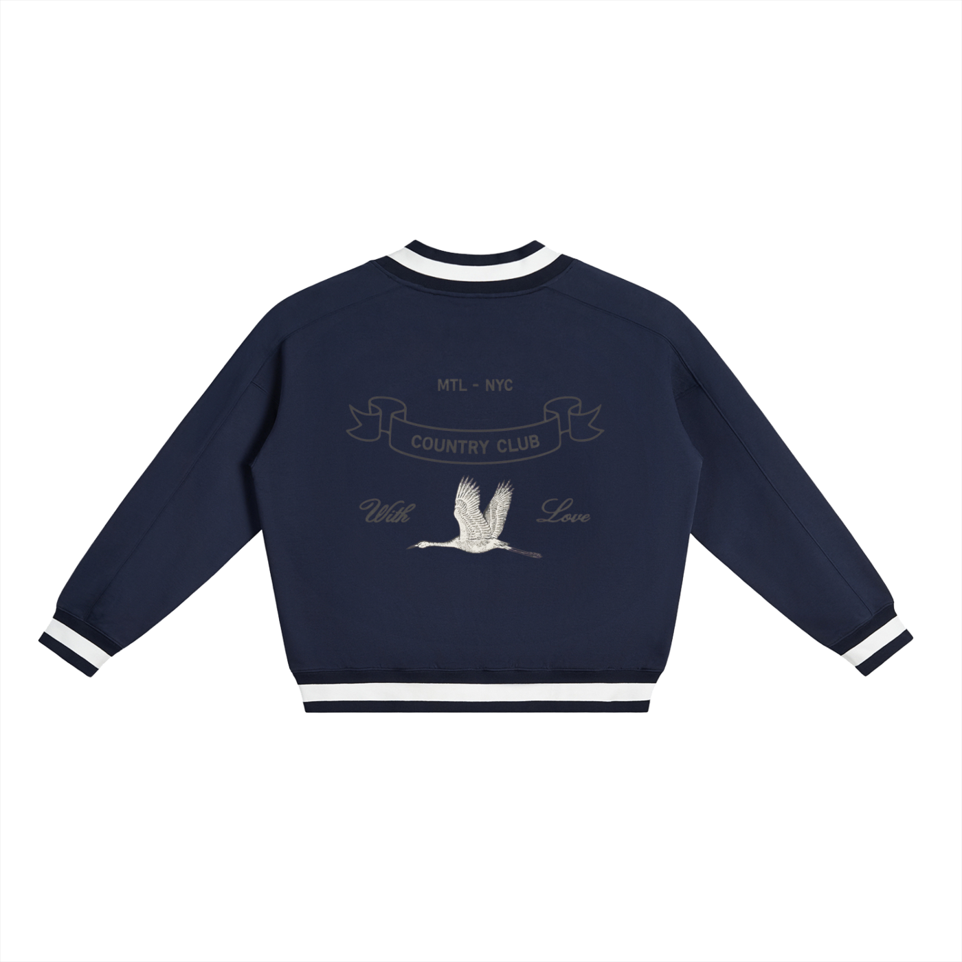 Country Club V-Neck Lined Sweater