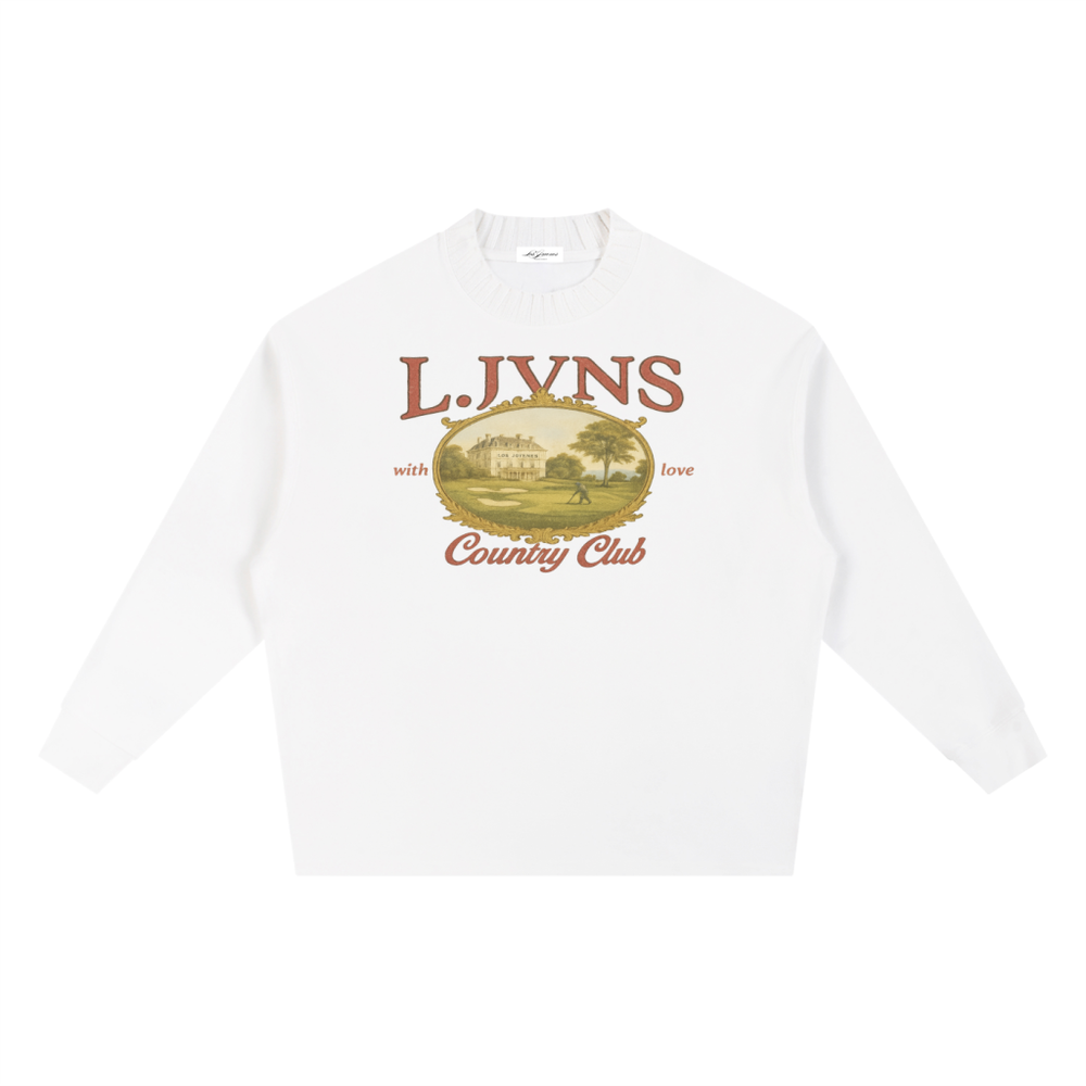 Country Club Knitted Crewneck
