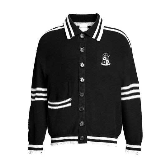 Knit Royal Collared Cardigan