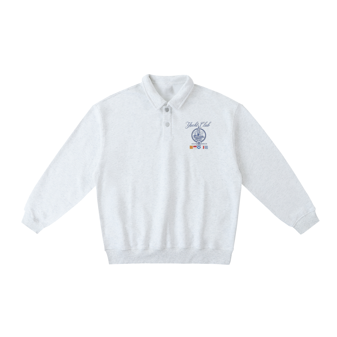 Yacht Club Long Sleeve Polo