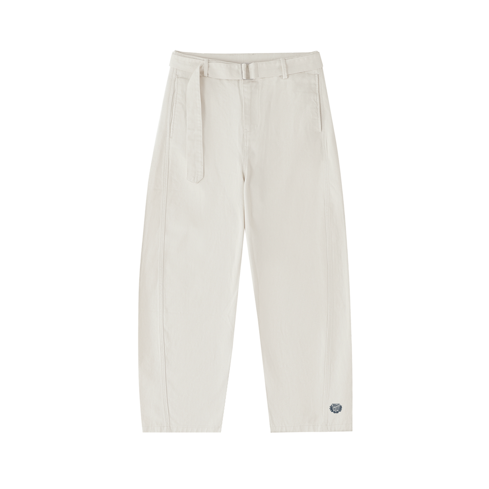 Country Club Pocket Illustration Belted Trousers
