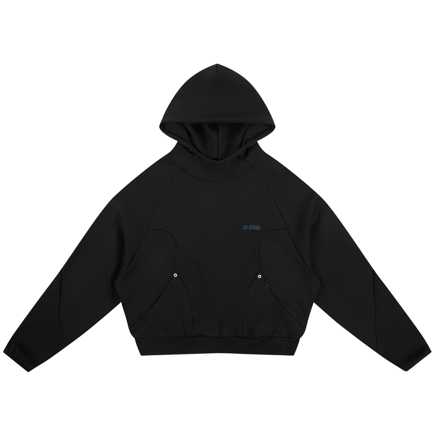 Ski Mountains Panel Hoodie