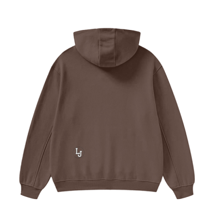 Elevated Basic High Neck Hoodie