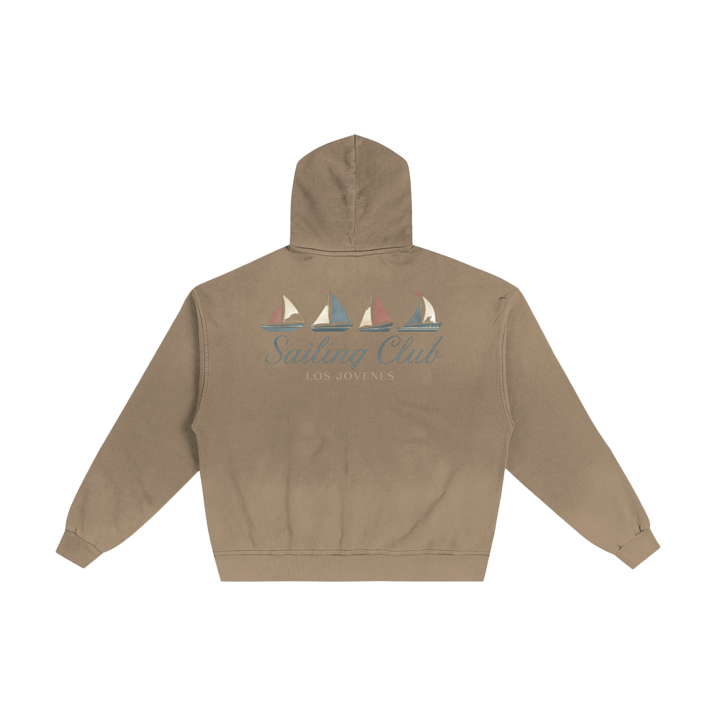 Sailing Ragged Zip Up Hoodie