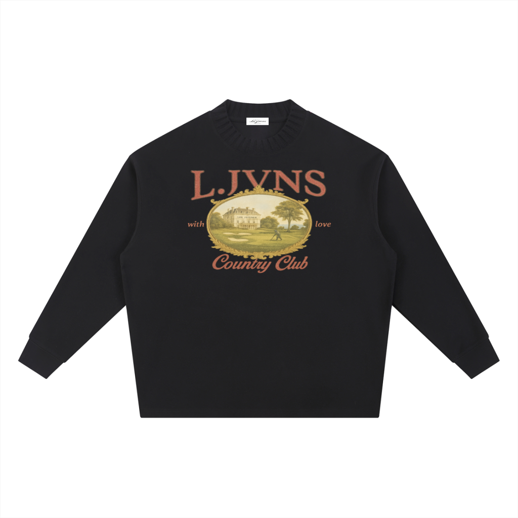Country Club Knitted Crewneck