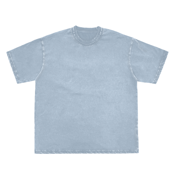 Elevated Basic Washed Double Collar Tee