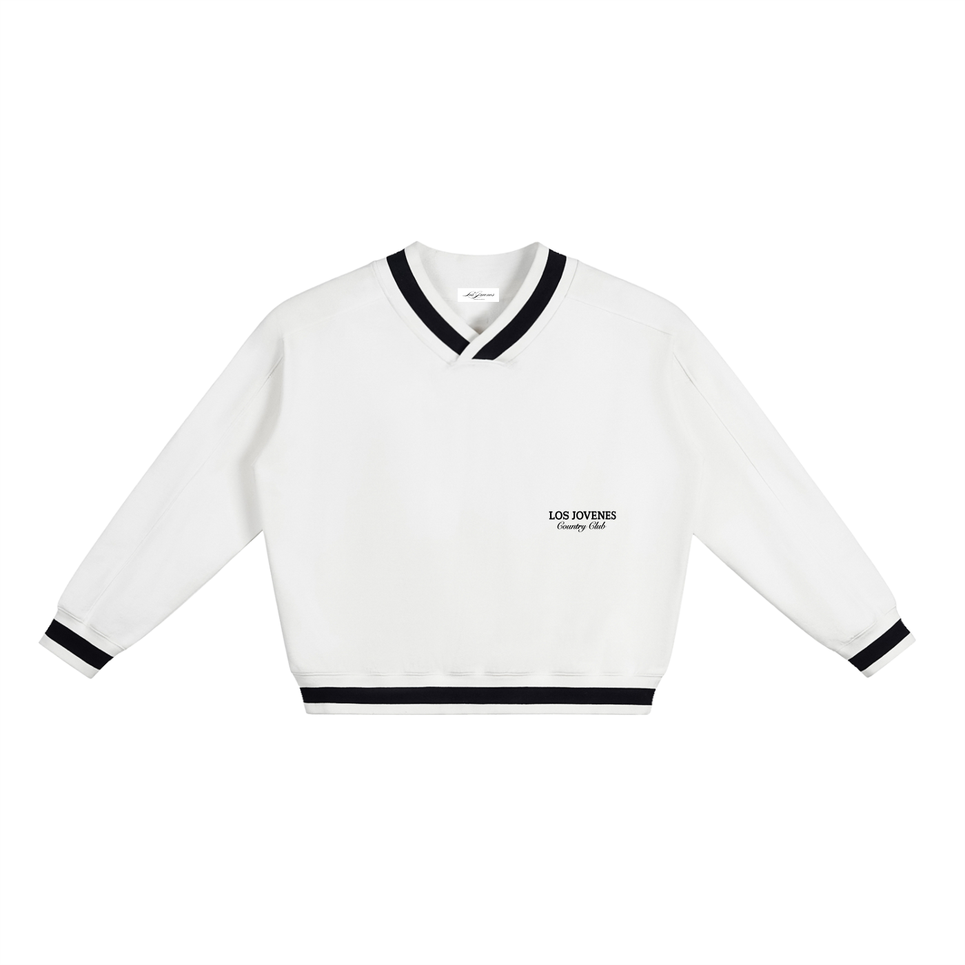 Country Club V-Neck Lined Sweater