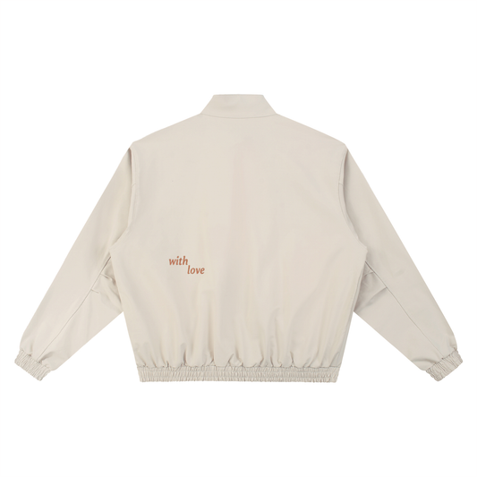 Country Club Buttoned Collar Jacket