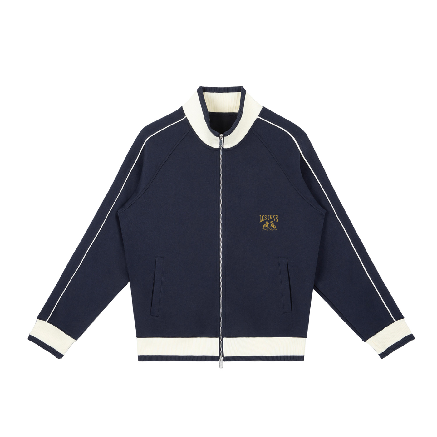 Quality Apparel Knit Zip Up Track Jacket