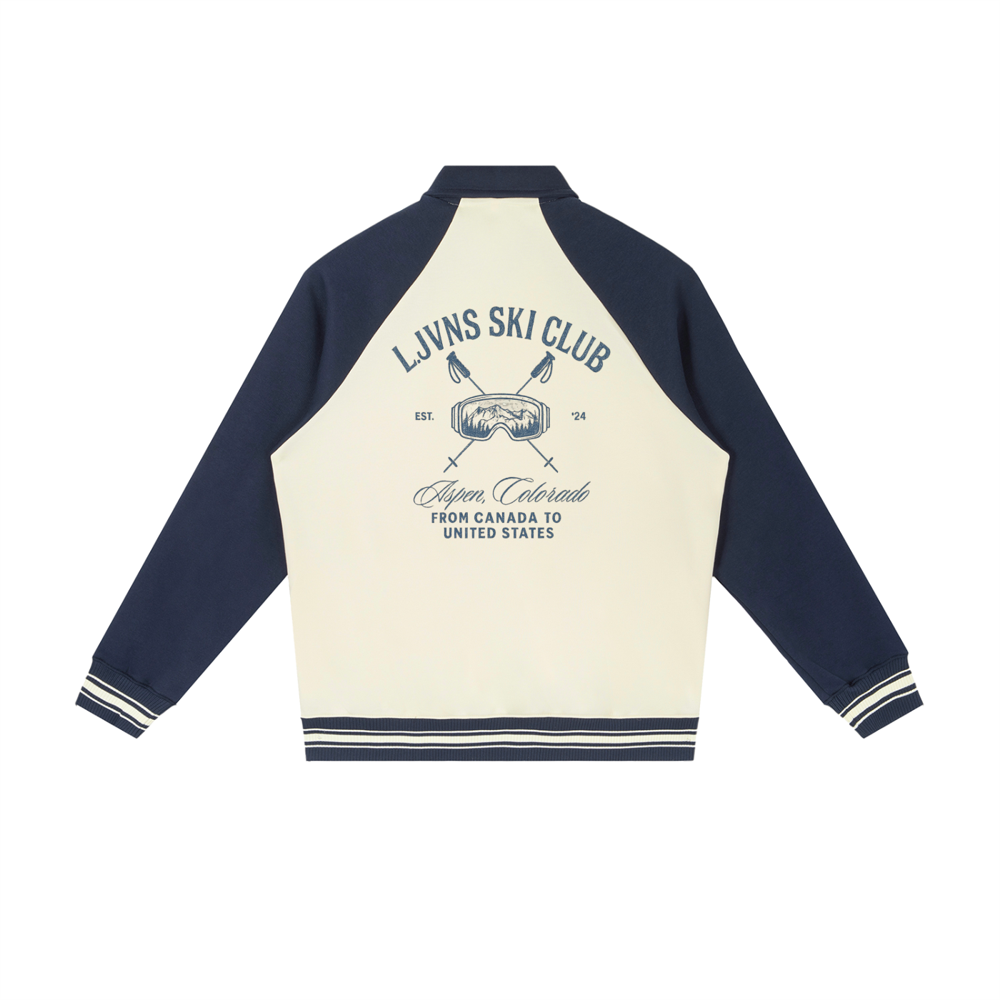 L.JVNS Ski Club Varsity Jacket