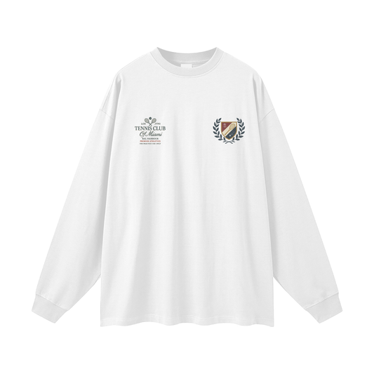 Miami Tennis Club Long Sleeve Tee
