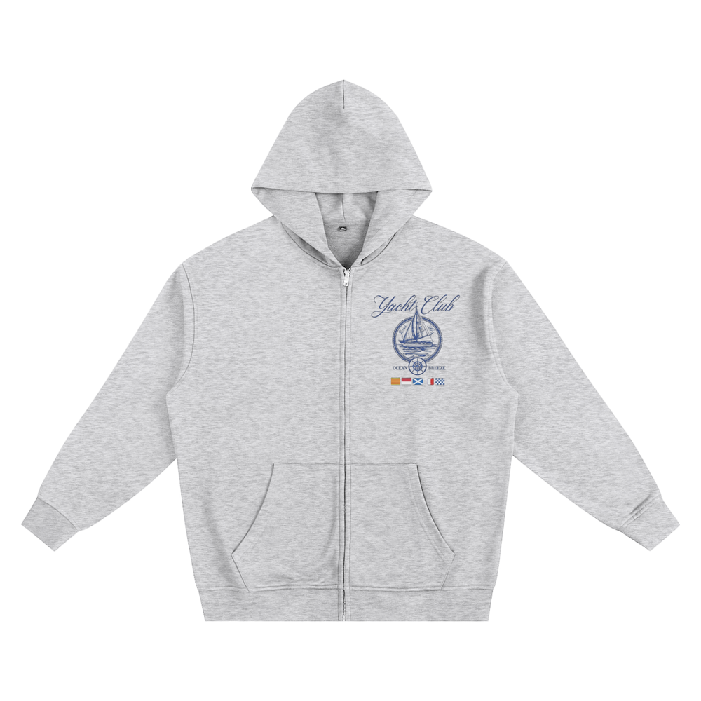 Yacht Club Zip Up Hoodie