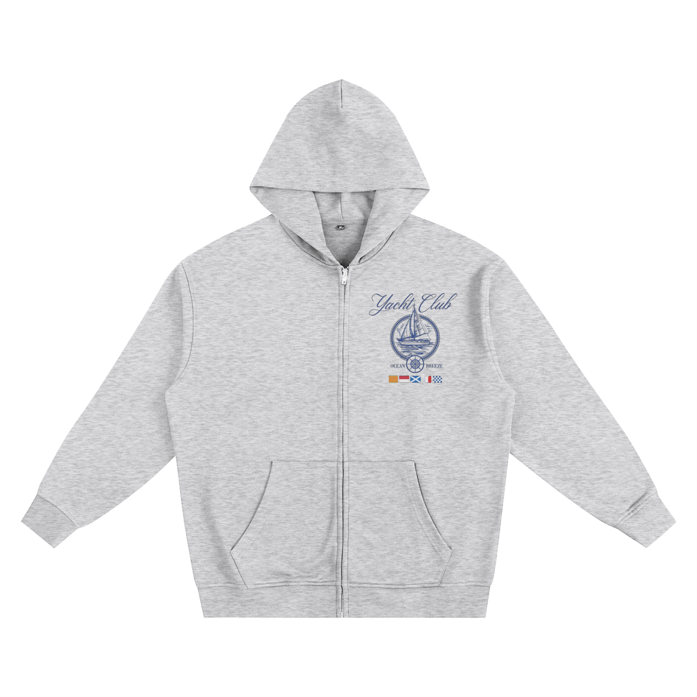 Yacht Club Zip Up Hoodie