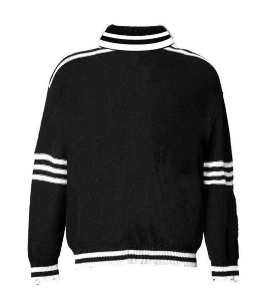 Knit Royal Collared Cardigan