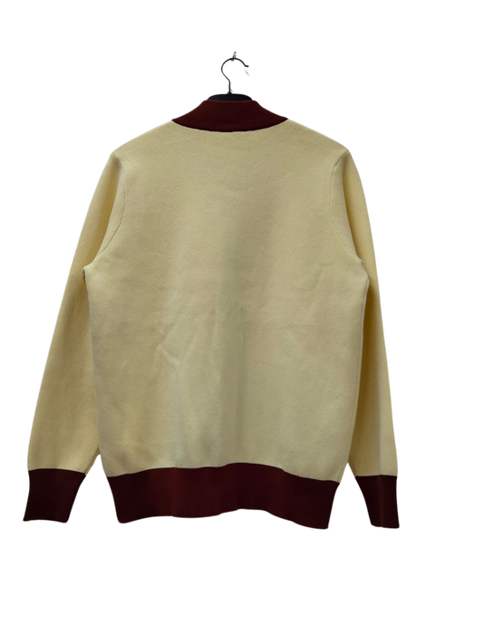 Knit Royal Two Tone Cardigan