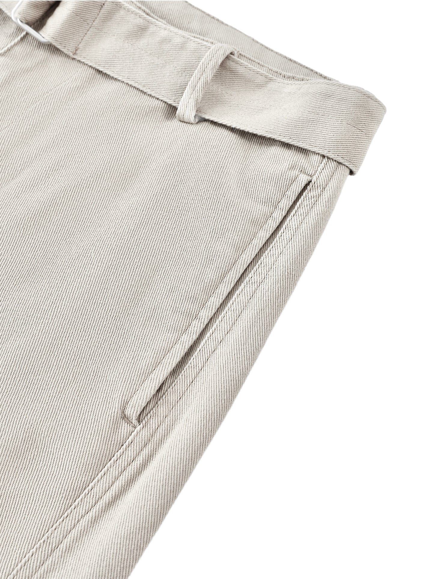 Country Club Pocket Illustration Belted Trousers