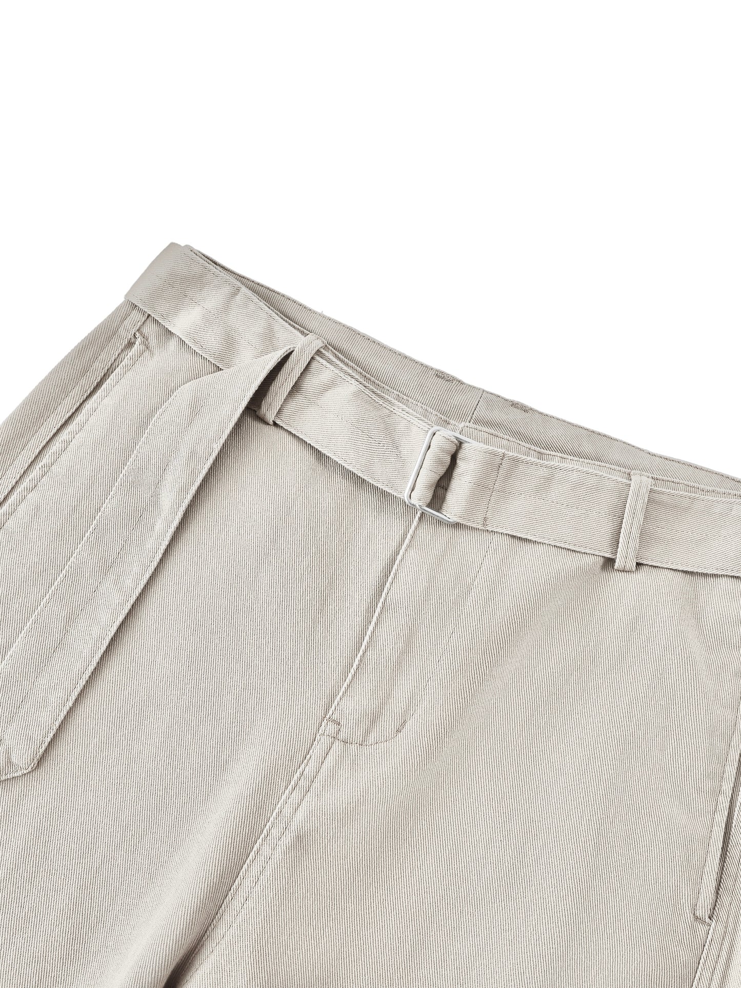 Country Club Pocket Illustration Belted Trousers