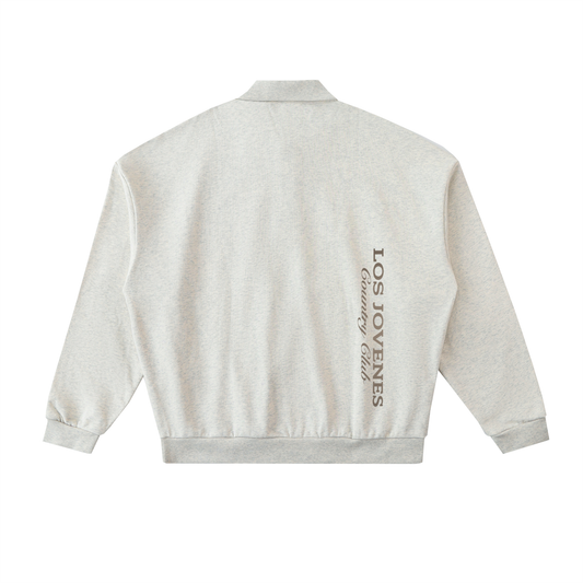 Country Club Emblem Long Sleeve Polo