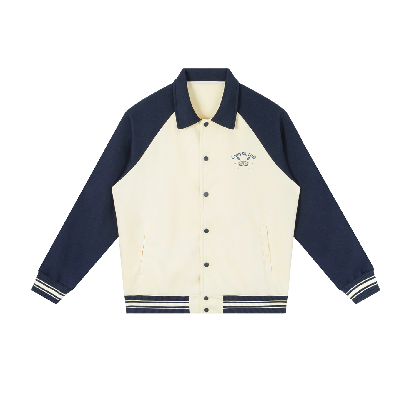 L.JVNS Ski Club Varsity Jacket