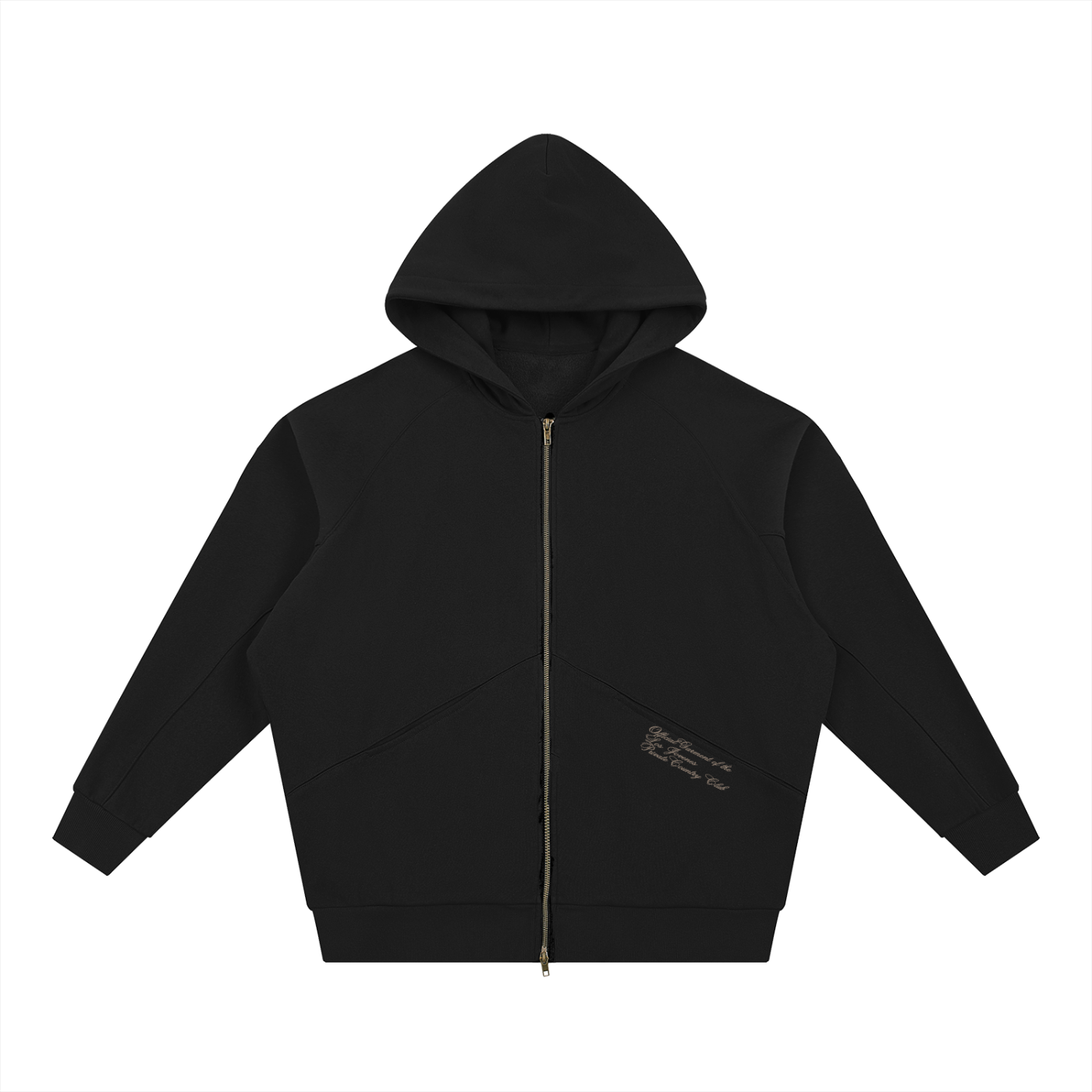 Country Club Line Through Zip-Up