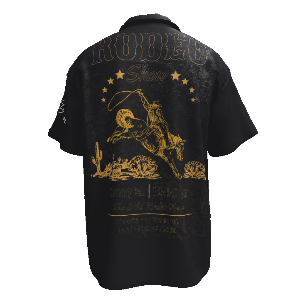 Los Rodeo Tour Short Sleeve Button Down