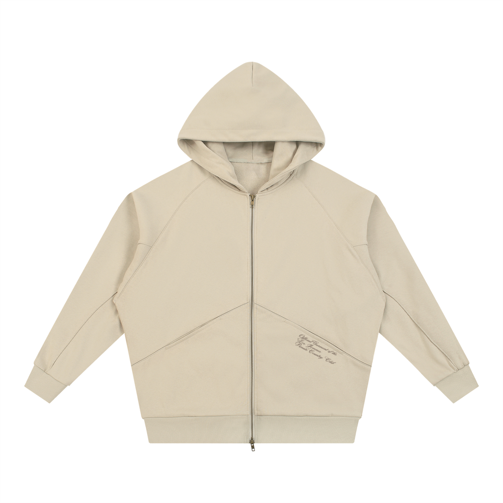 Country Club Line Through Zip-Up