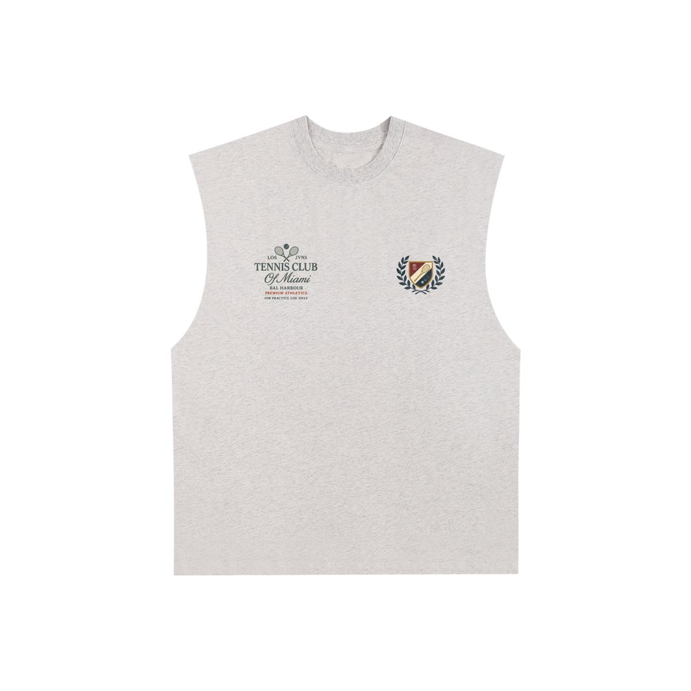 Miami Tennis Club Sleeve-Less Training Tee