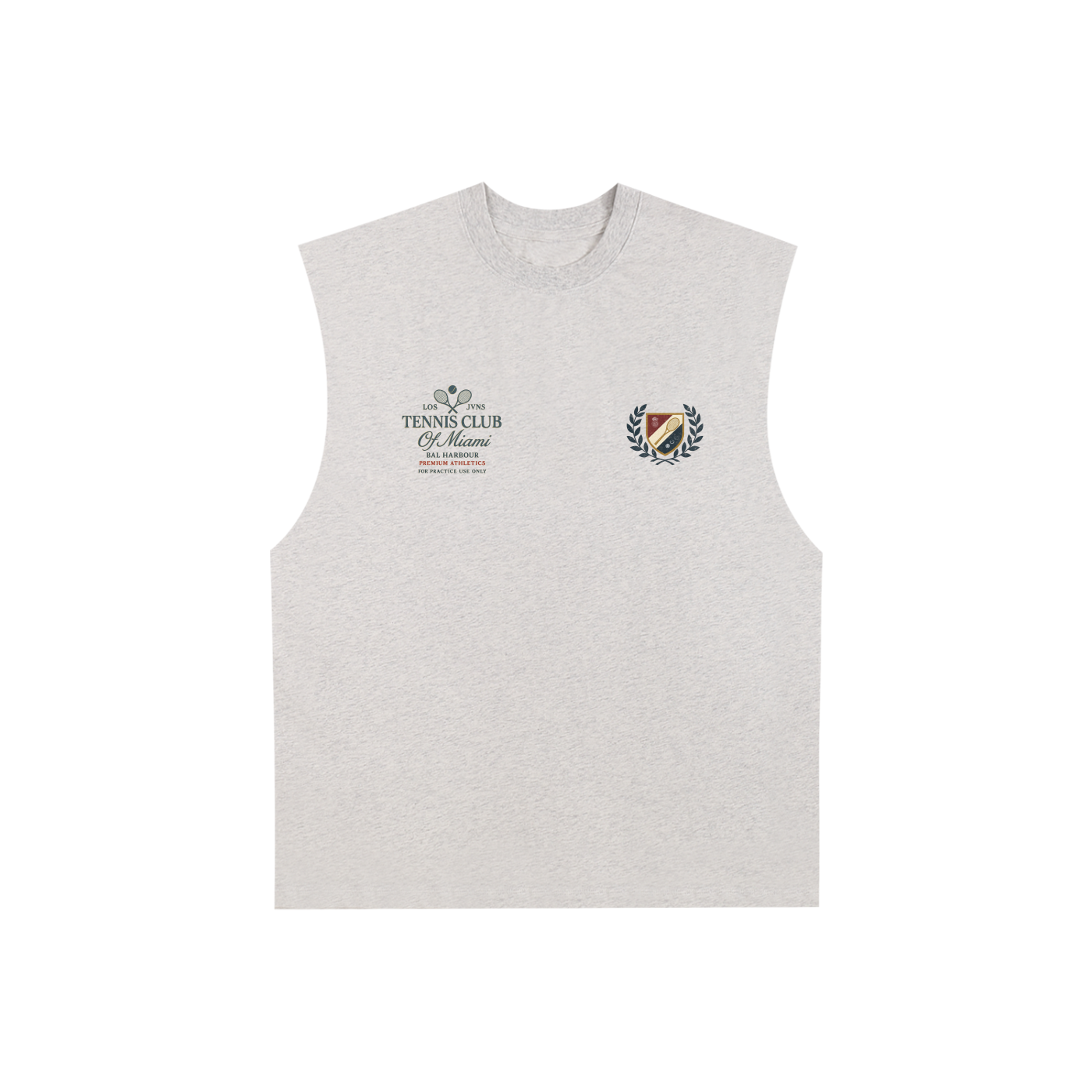 Miami Tennis Club Sleeve-Less Training Tee