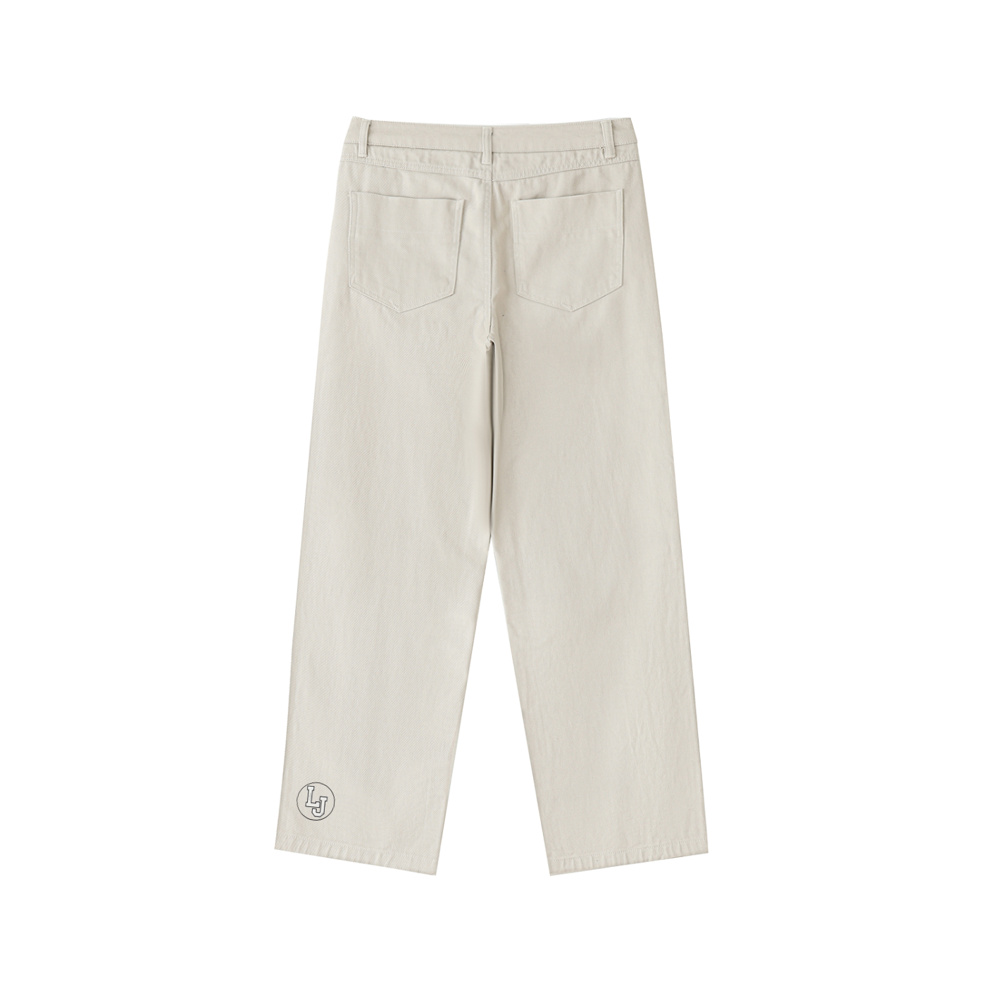 Elevated Basic Cotton Straight Leg Jeans