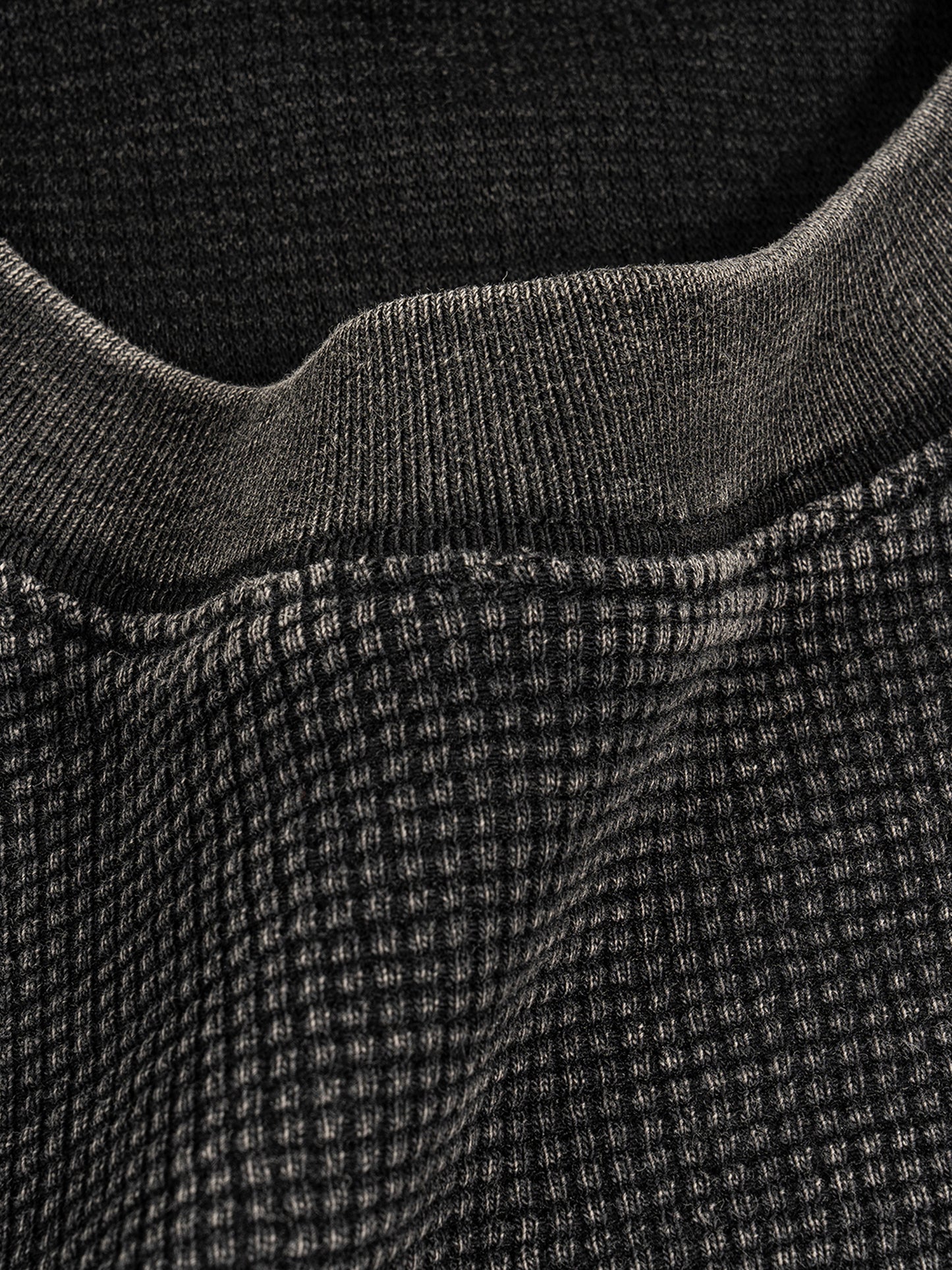 Elevated Basic Waffle Knit Tee