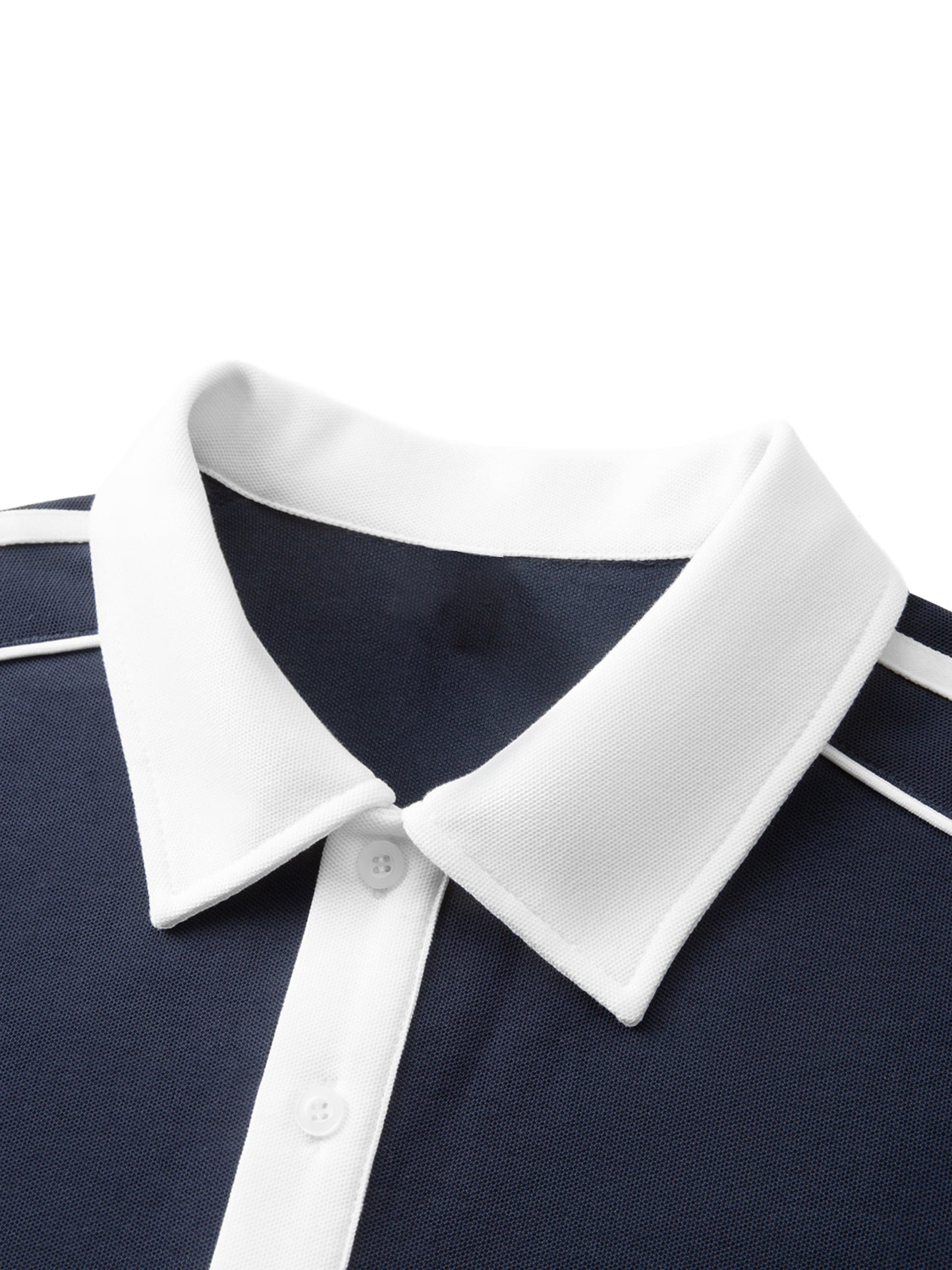 Country Club Crest Two-Tone Polo