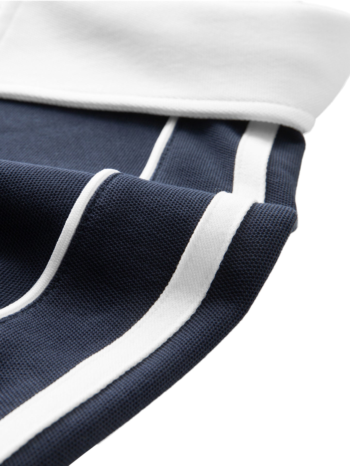 Country Club Crest Two-Tone Polo