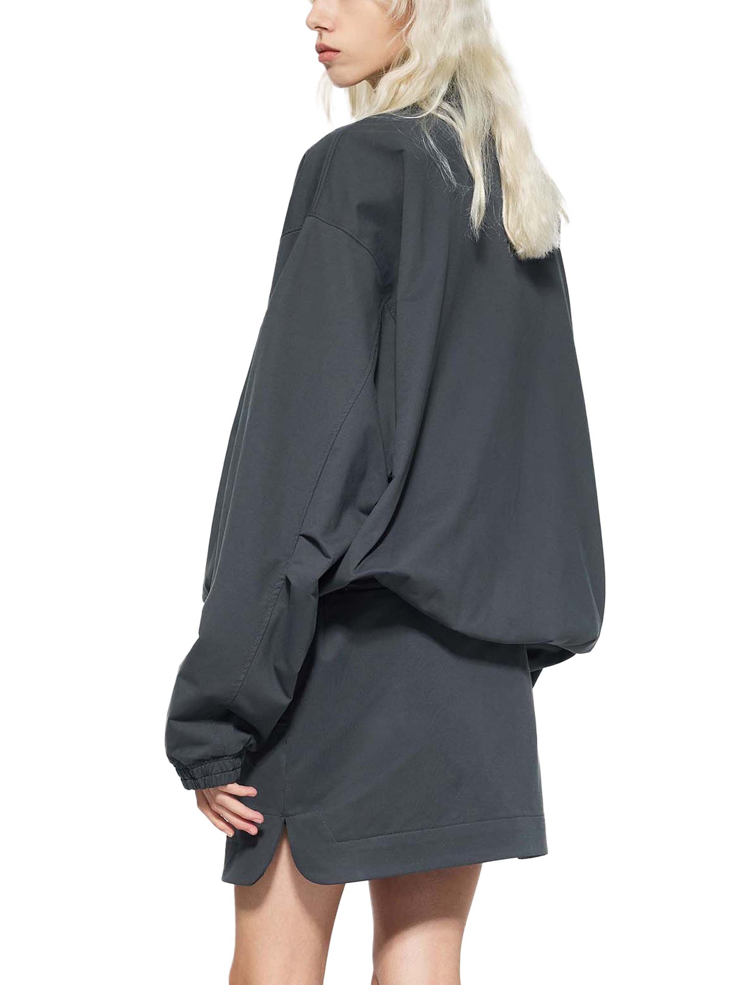 Country Club Buttoned Collar Jacket