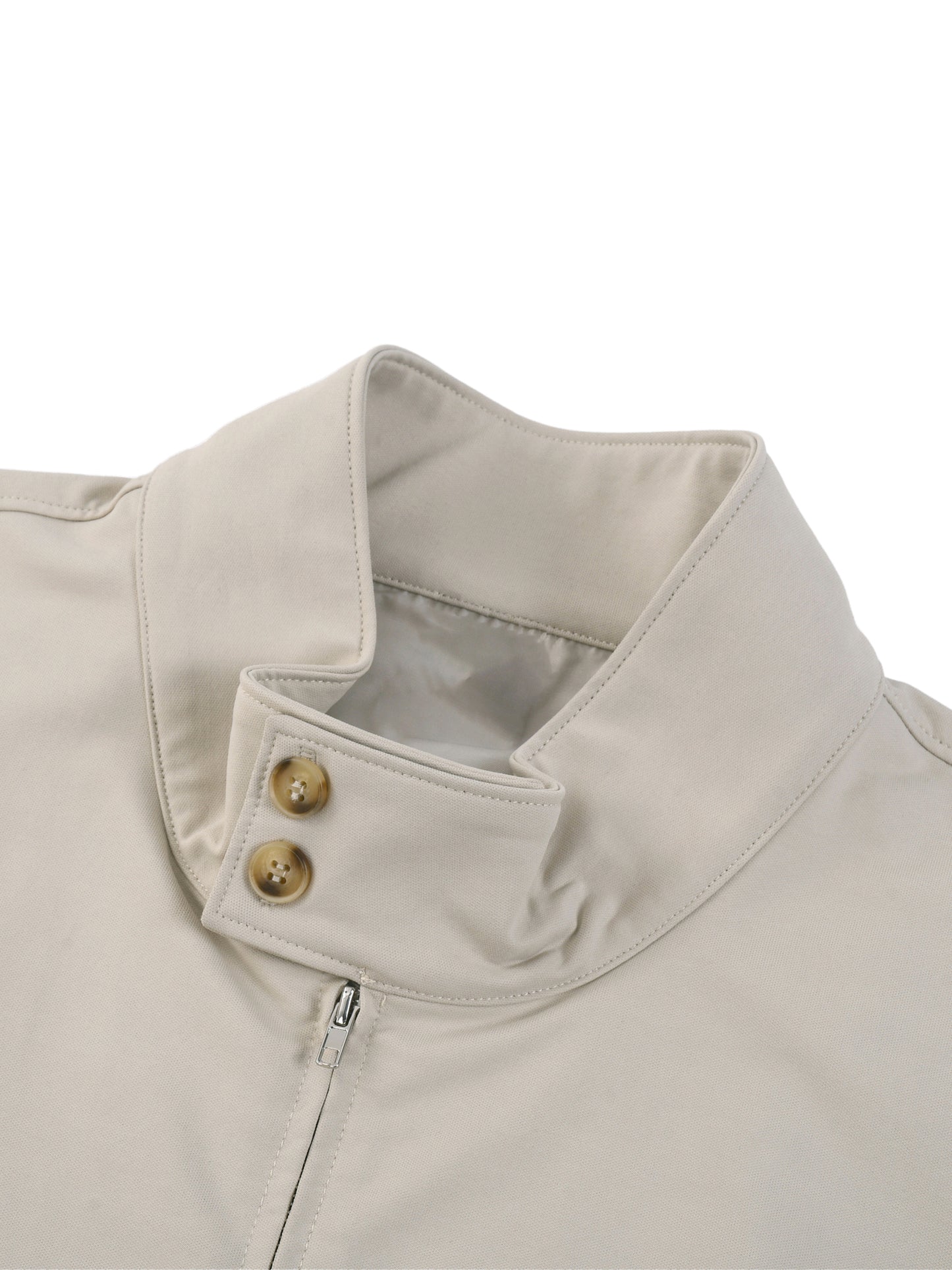 Country Club Buttoned Collar Jacket