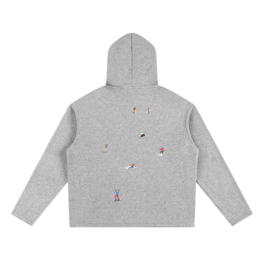 Adjustable Ski Club Hoodie