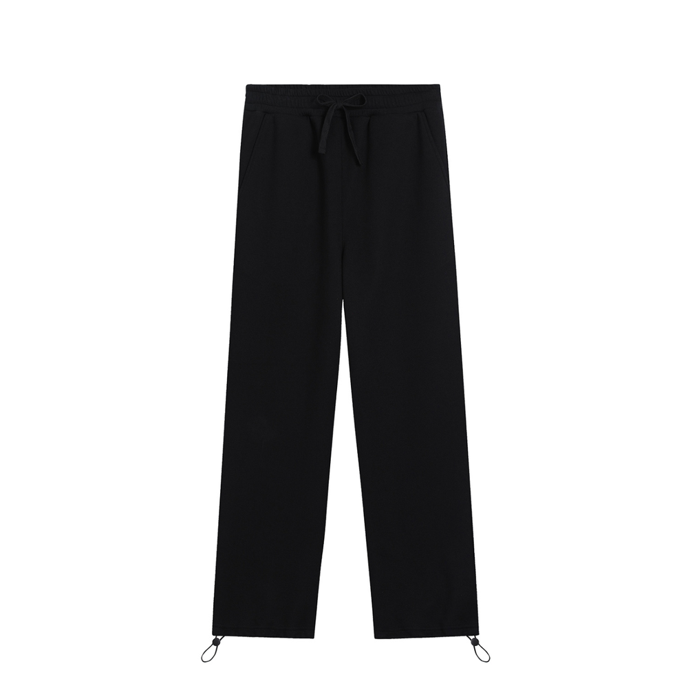 Elevated Basic Adjustable Straight-Leg Sweats