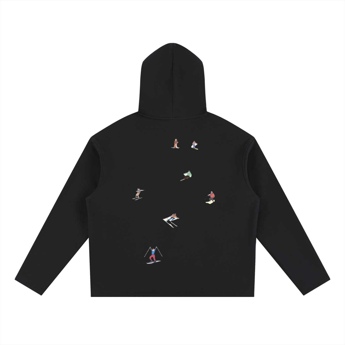 Adjustable Ski Club Hoodie