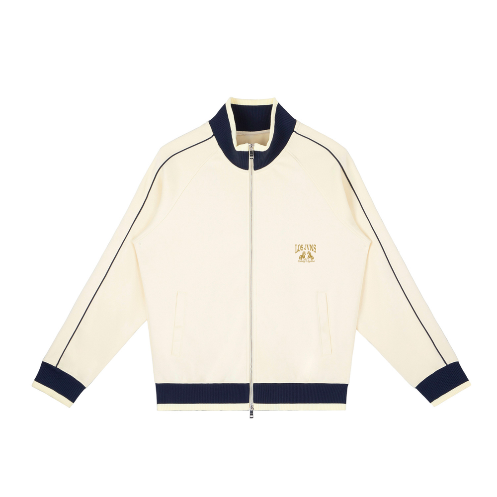 Quality Apparel Knit Zip Up Track Jacket