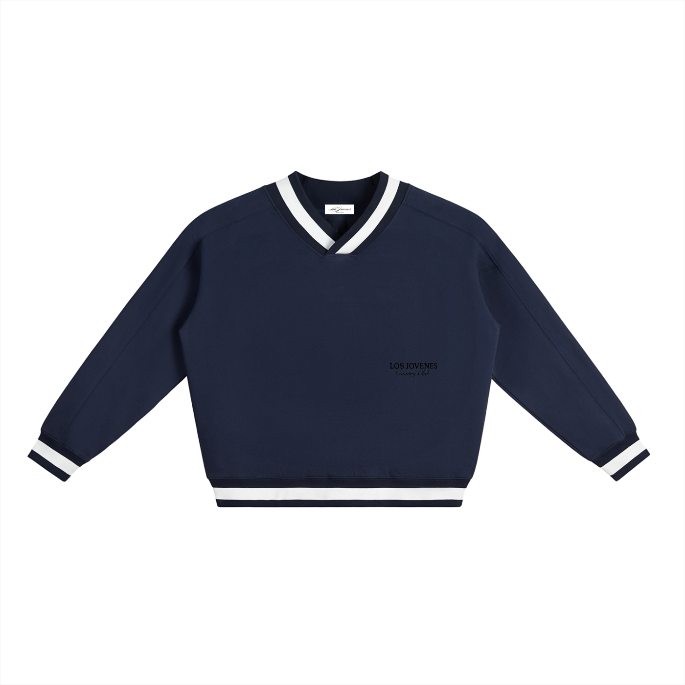 Country Club V-Neck Lined Sweater