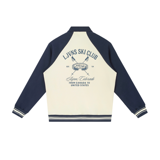 水原希子　野村訓市　richardon 名作varsity jacket L.JVNS Ski Club Varsity Jacket – Los Jovenes
