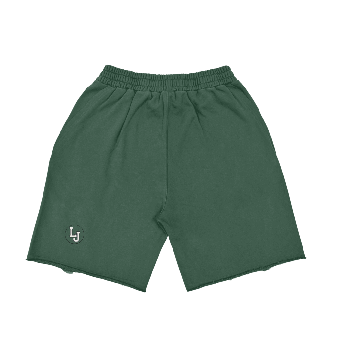 Elevated Basic Tiger Scratch Washed Shorts