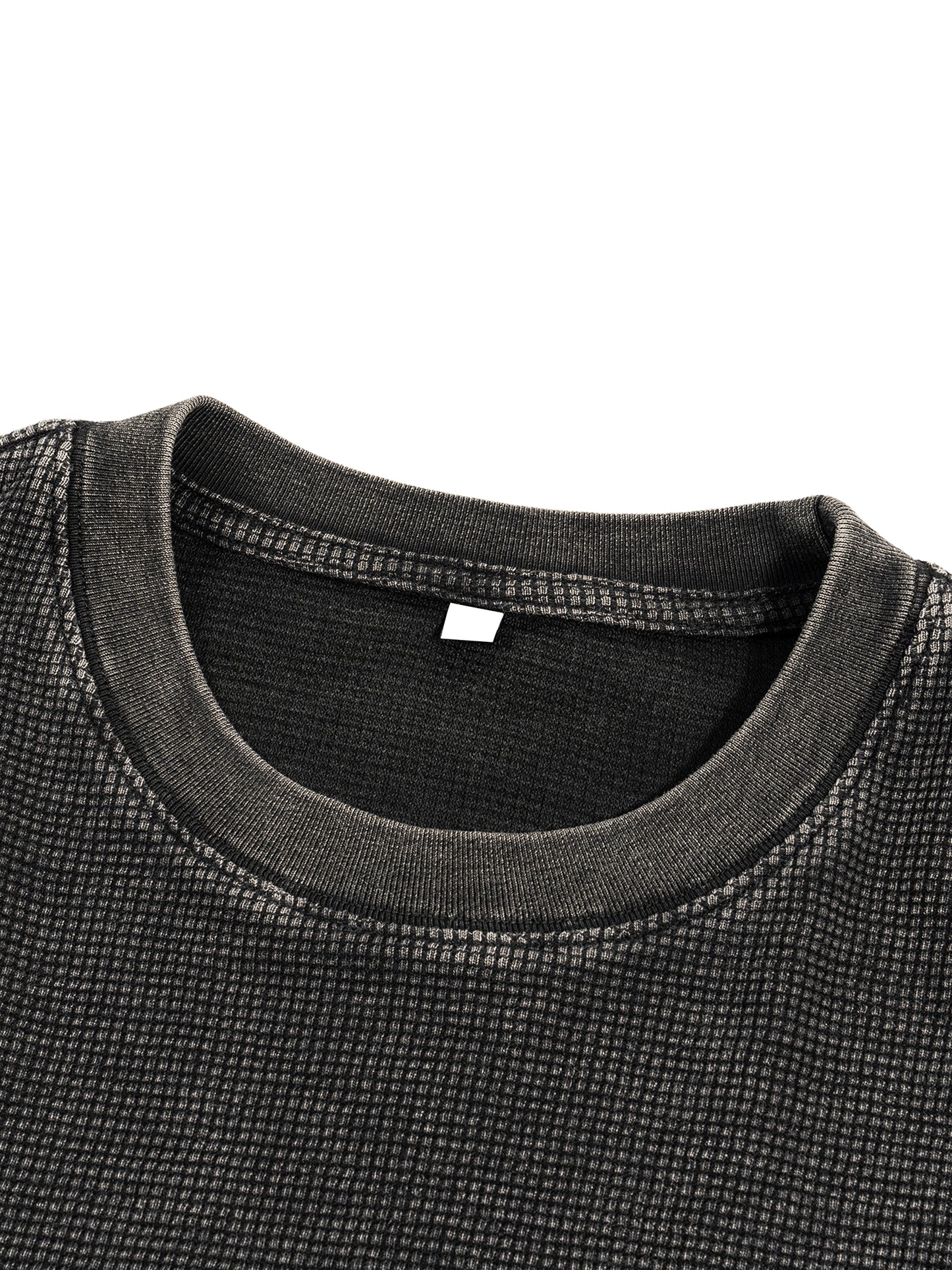 Elevated Basic Waffle Knit Tee