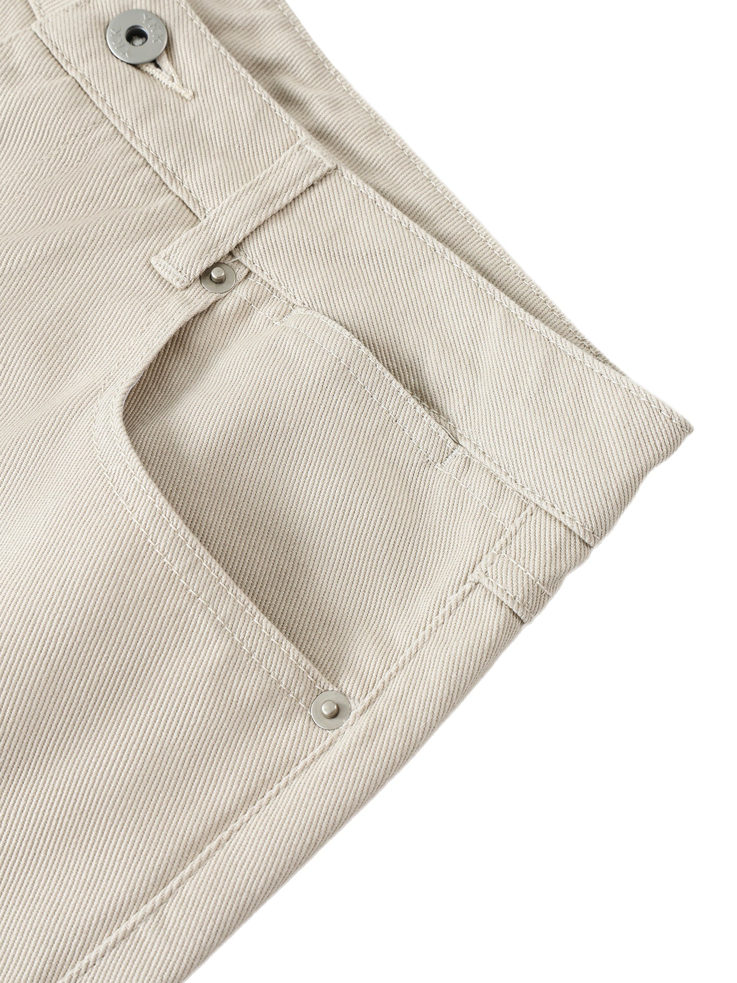 Elevated Basic Cotton Straight Leg Jeans