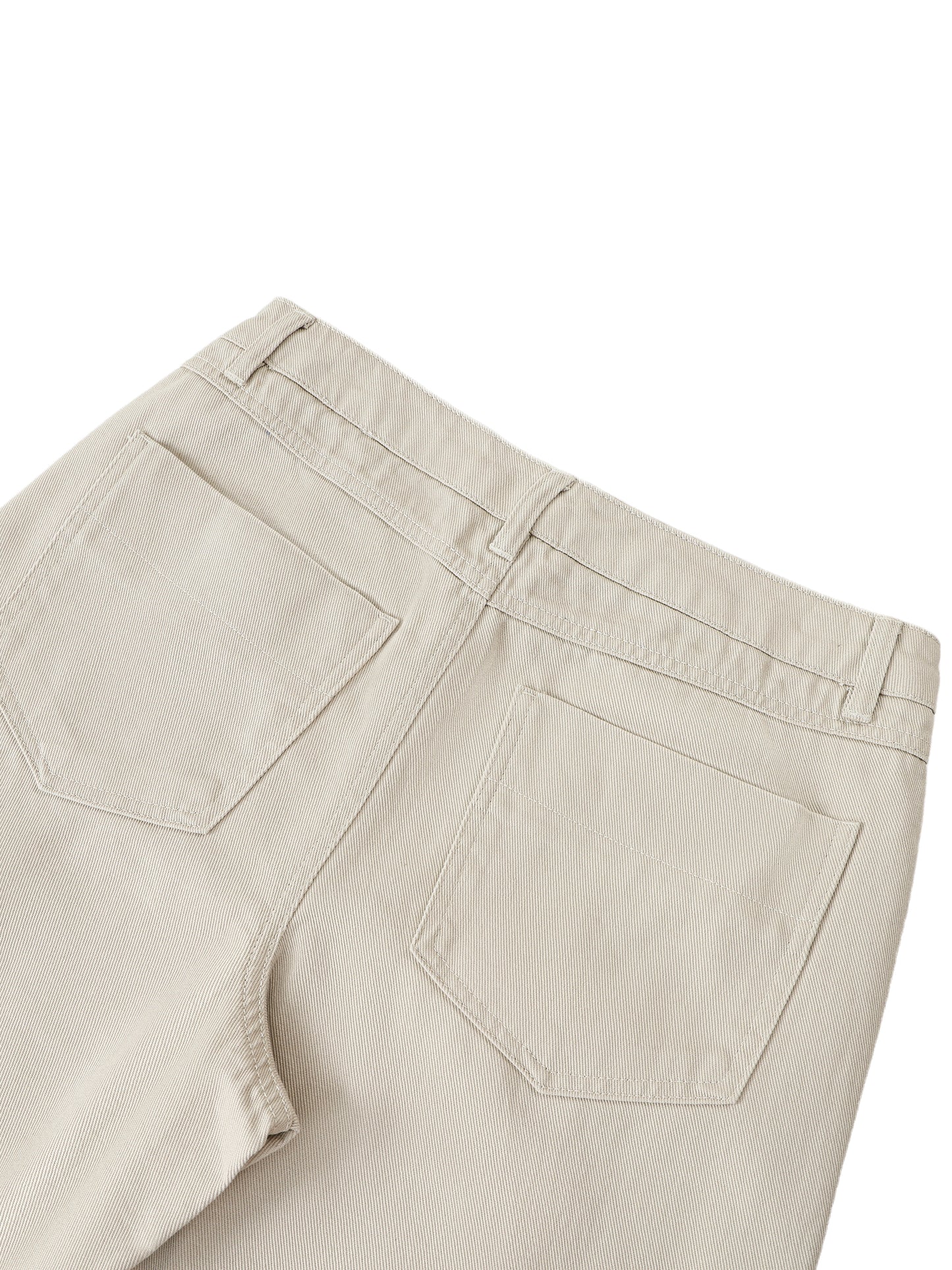 Elevated Basic Cotton Straight Leg Jeans
