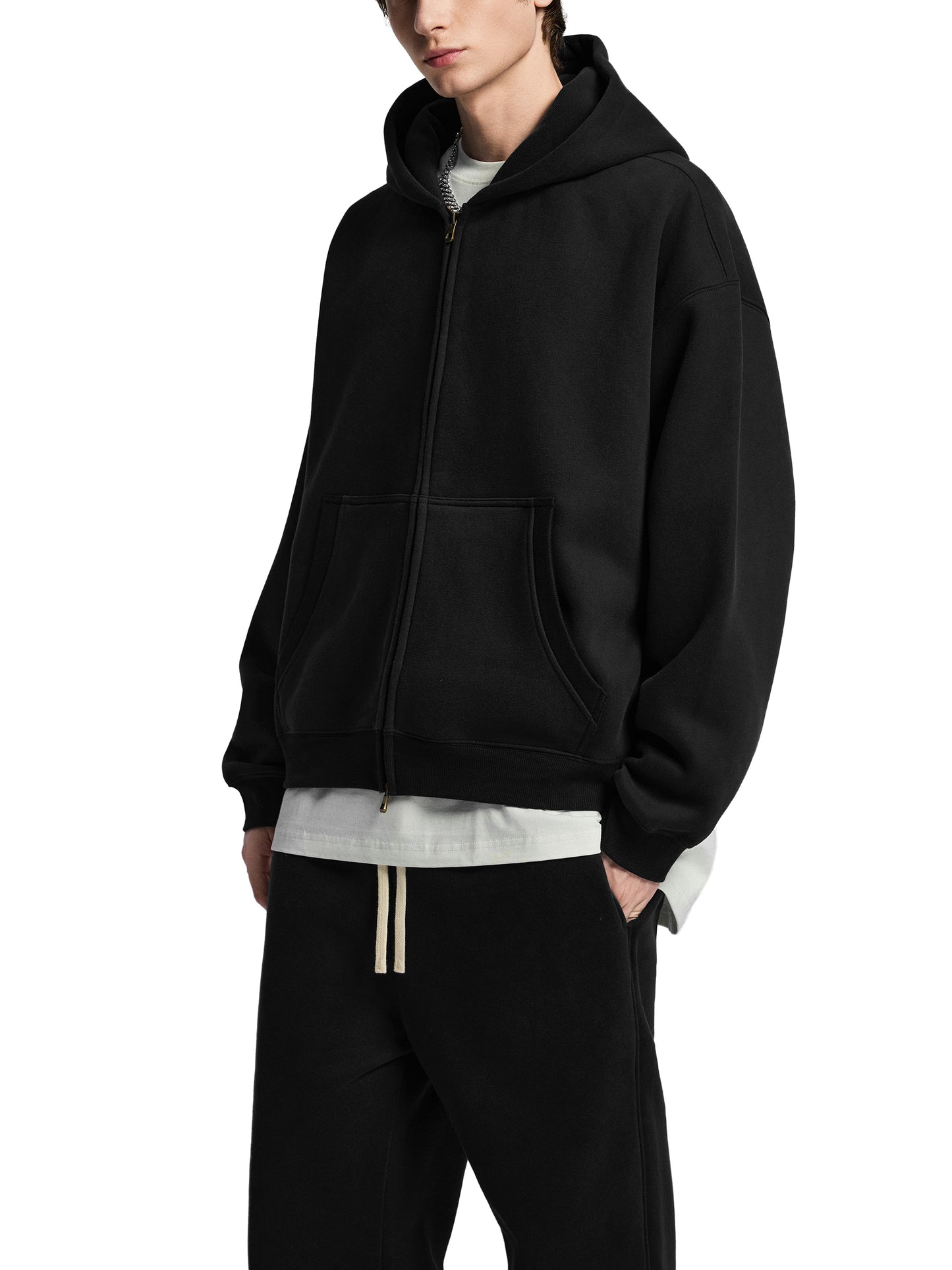 L. Jovenes Zip Up Sweater